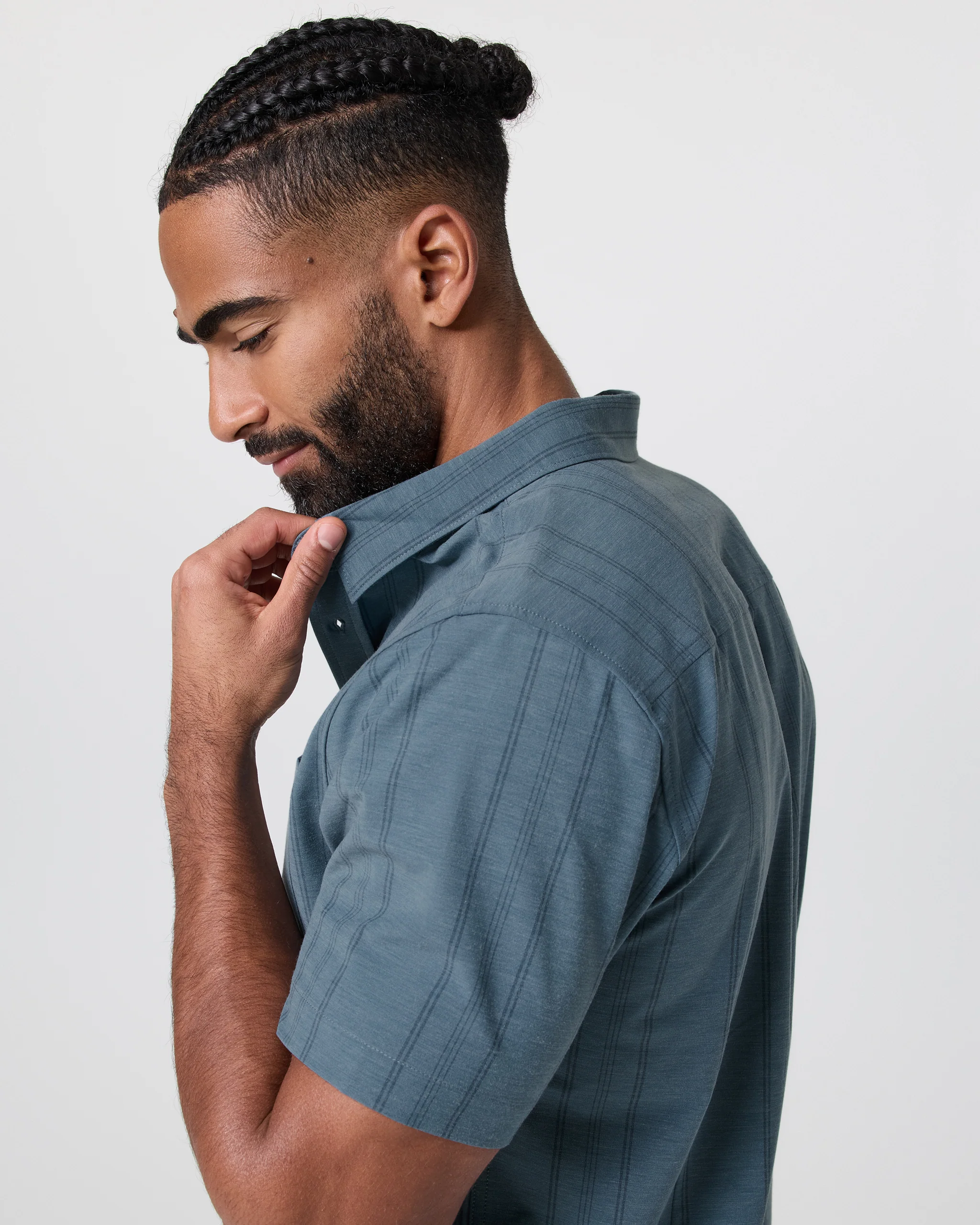 Short Sleeve Bridge Button Down