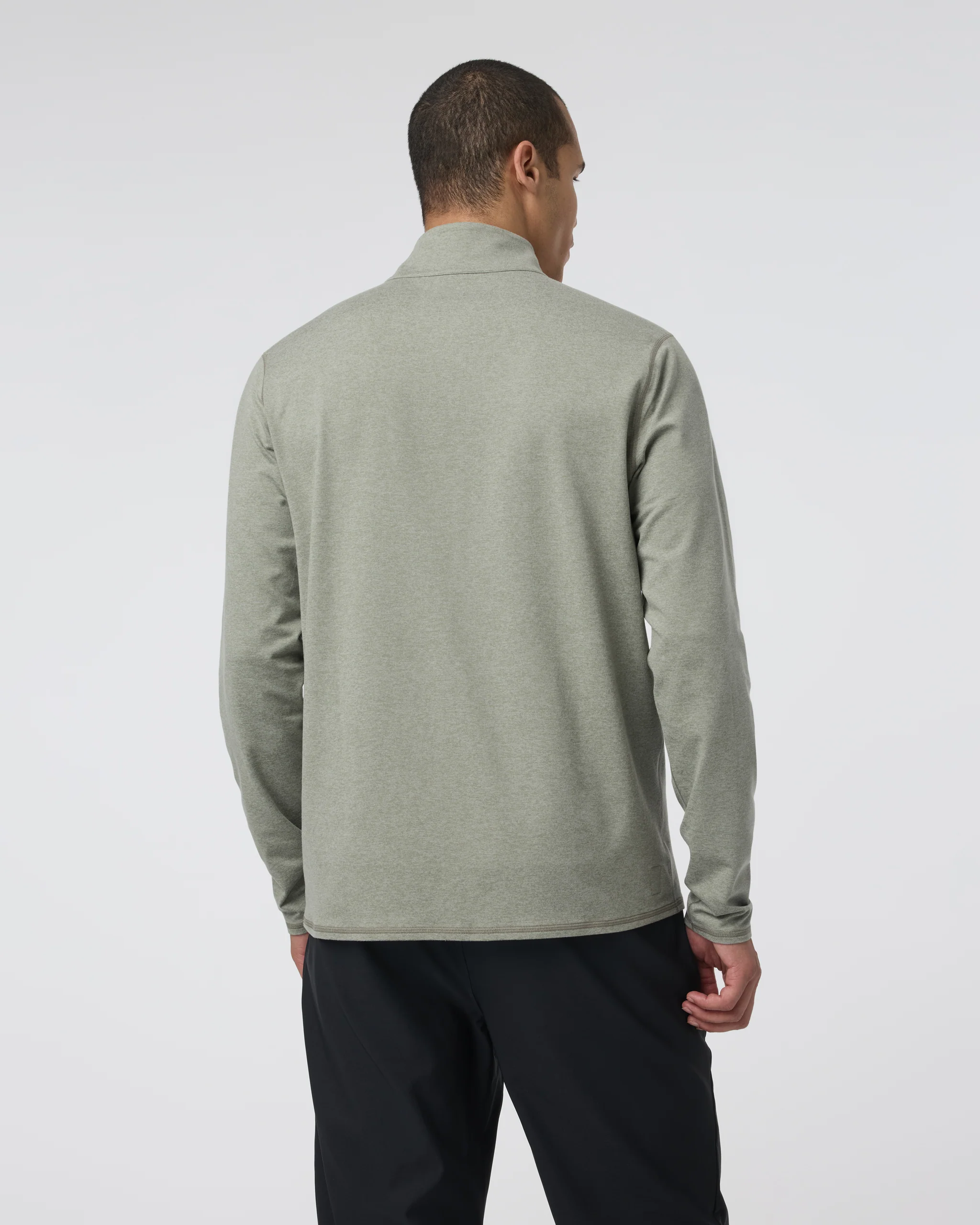 Ponto Half Zip Mock Neck