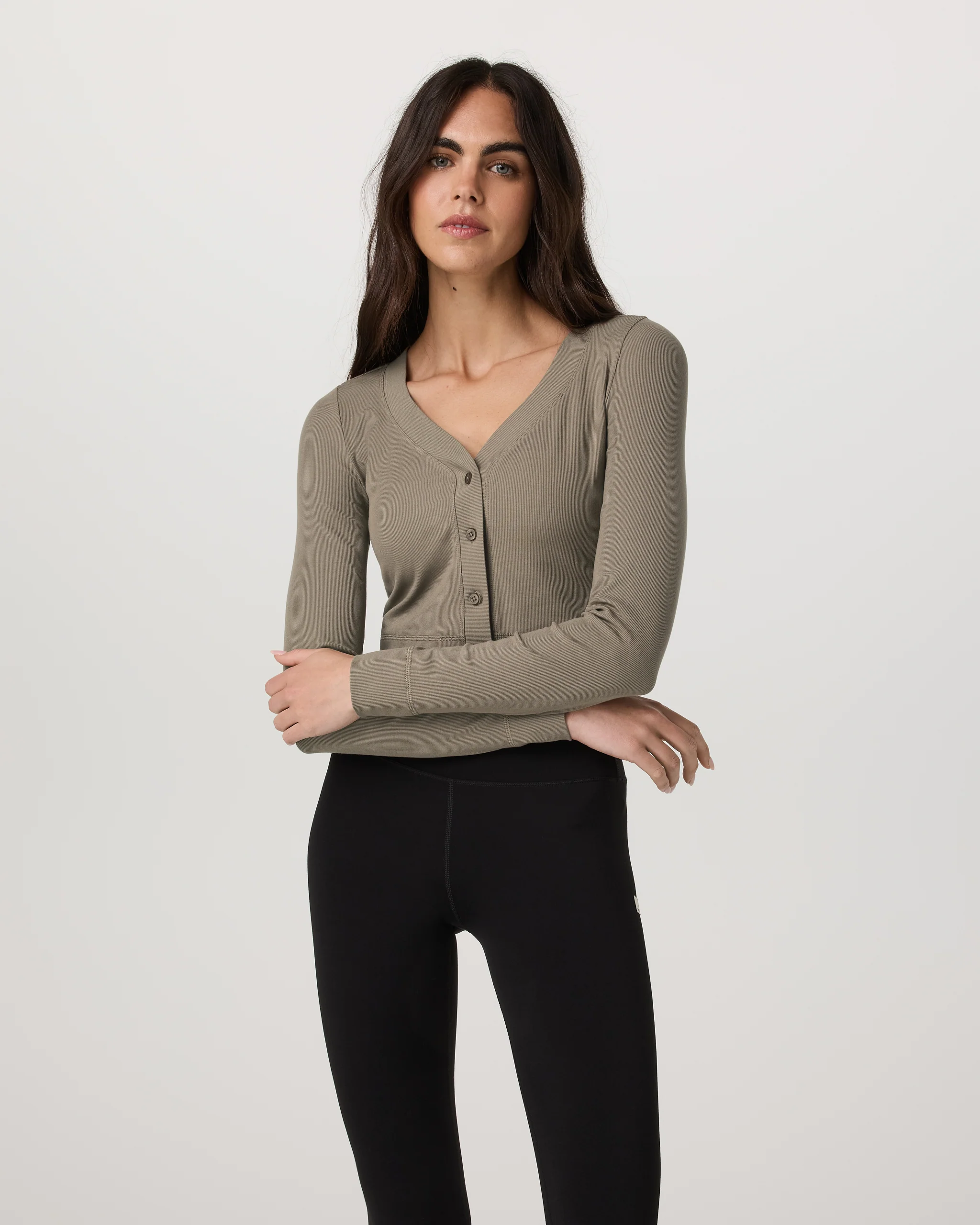 Long Sleeve Pose Mini Cardigan