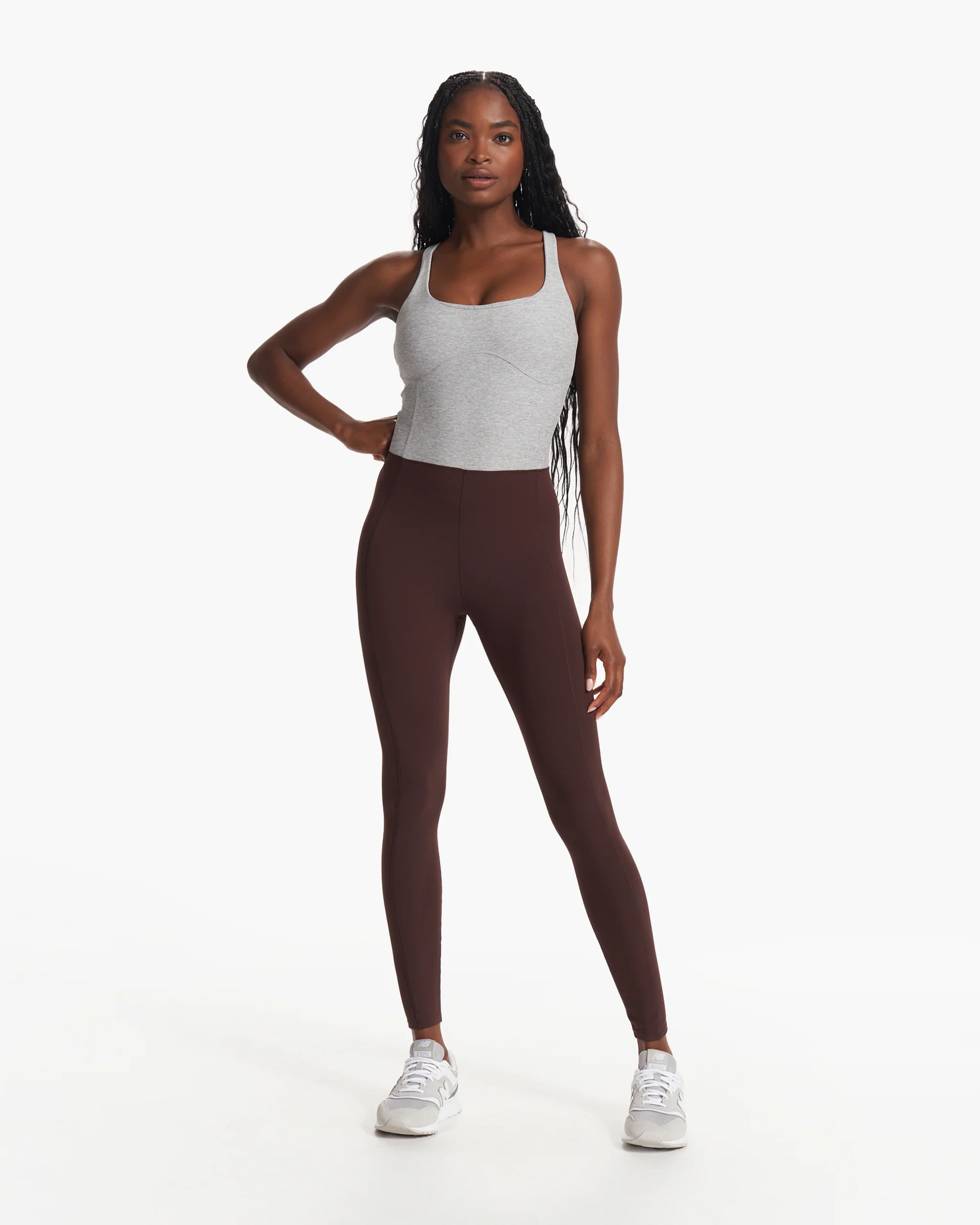 Colorblock Corset Jumpsuit