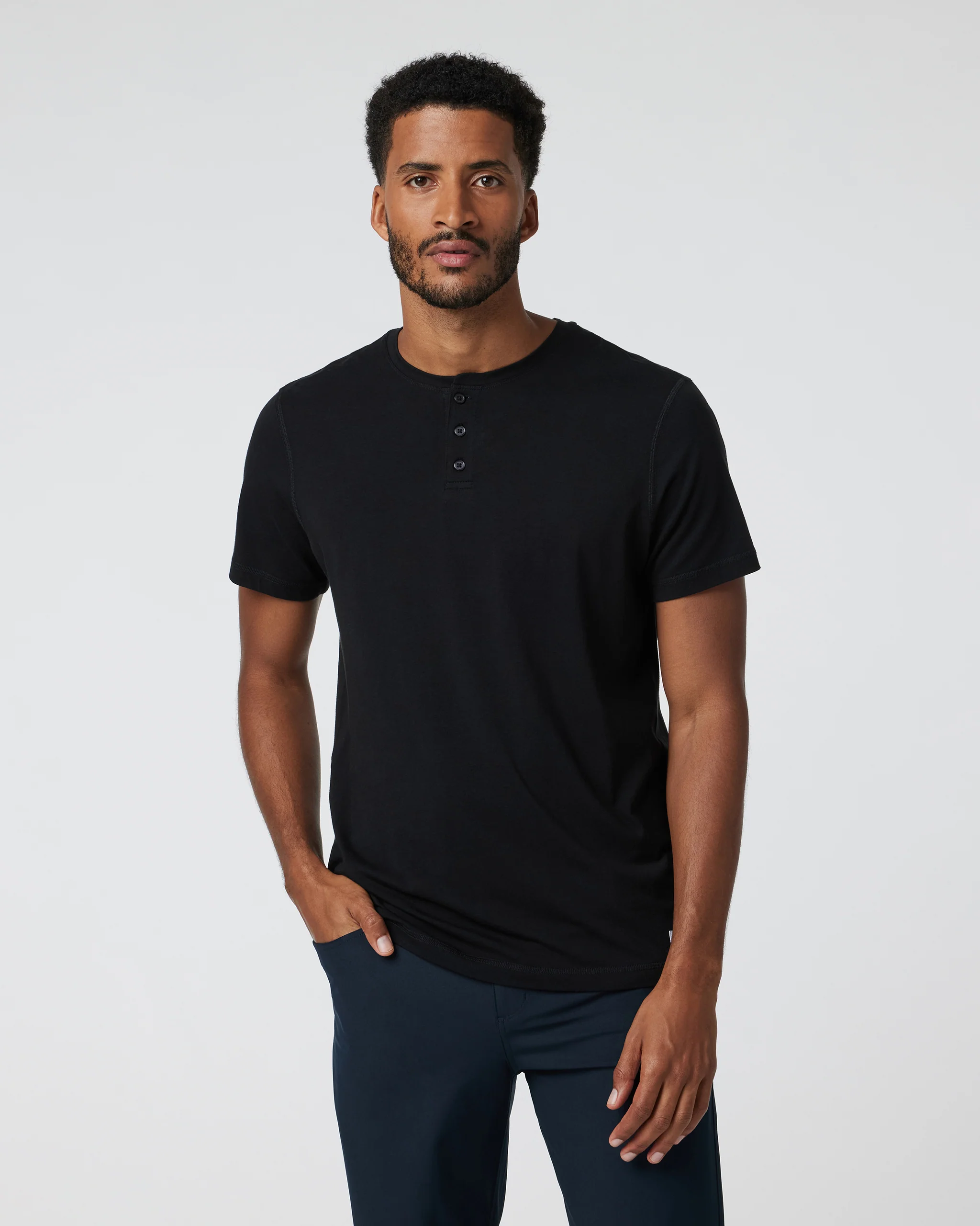 Short-Sleeve Tuvalu Henley