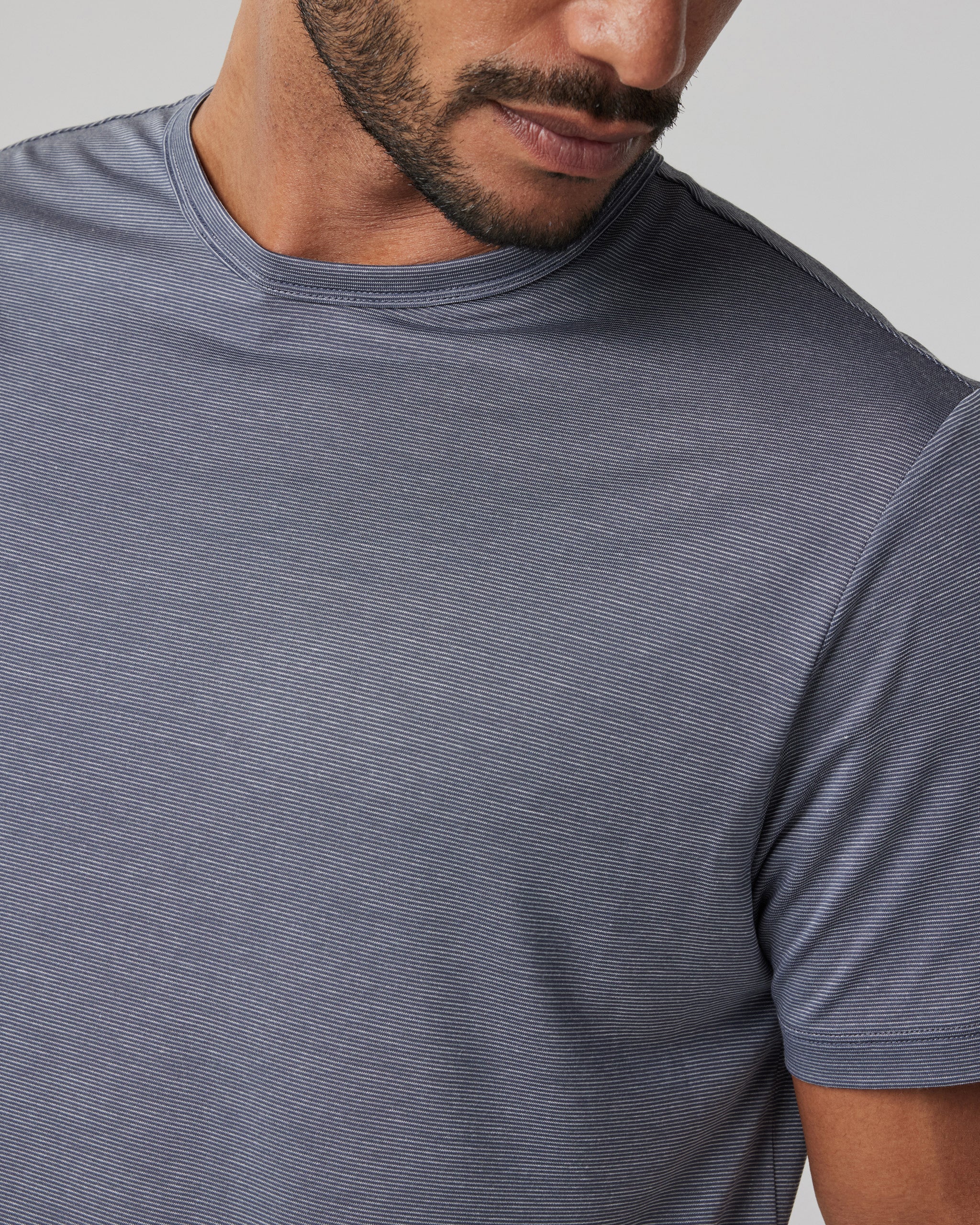 Short Sleeve Marina Stripe Tee