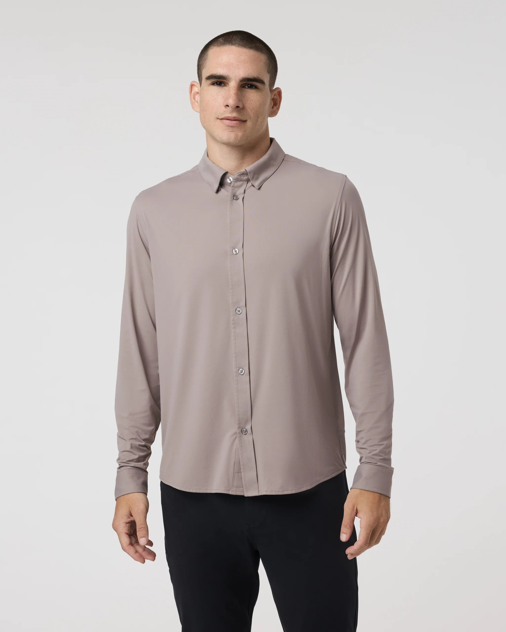 Long Sleeve TravelLite Button Down