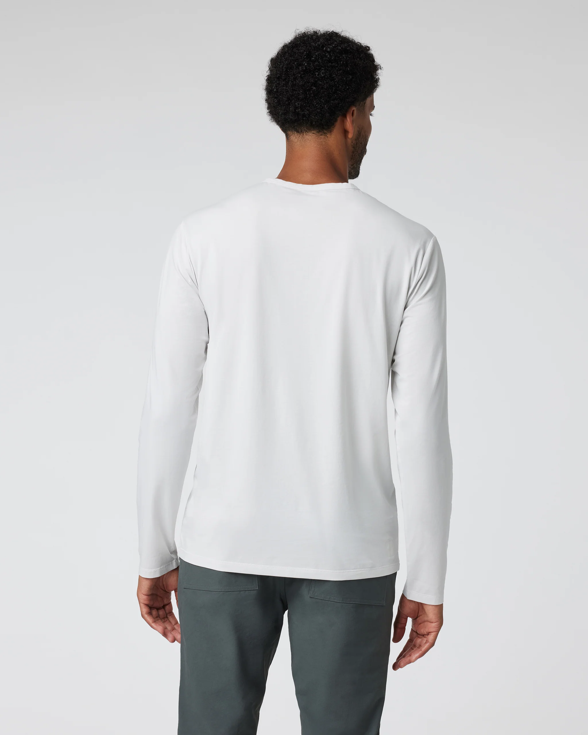 Long Sleeve Men's Feather Tee