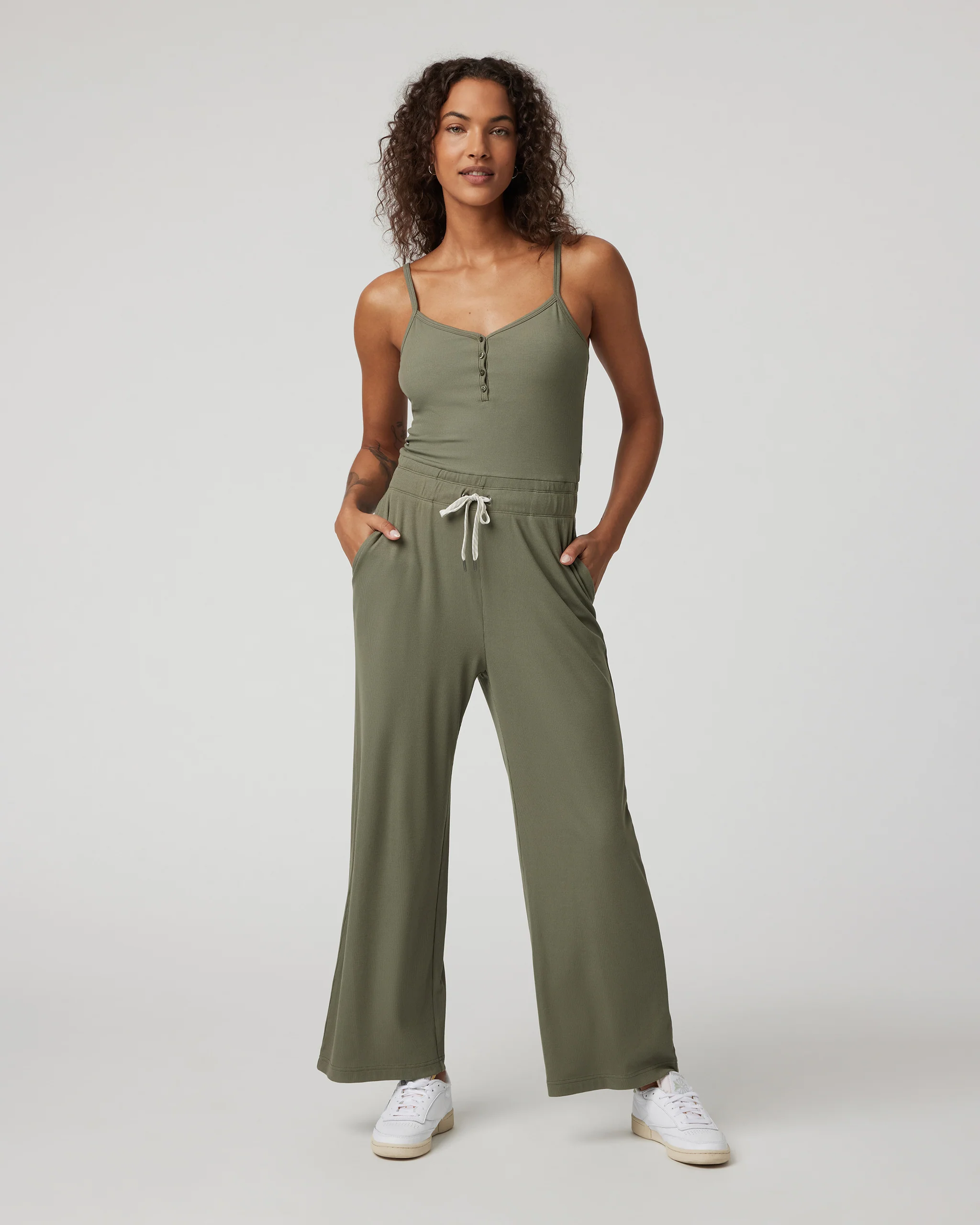 Pose Henley Jumpsuit