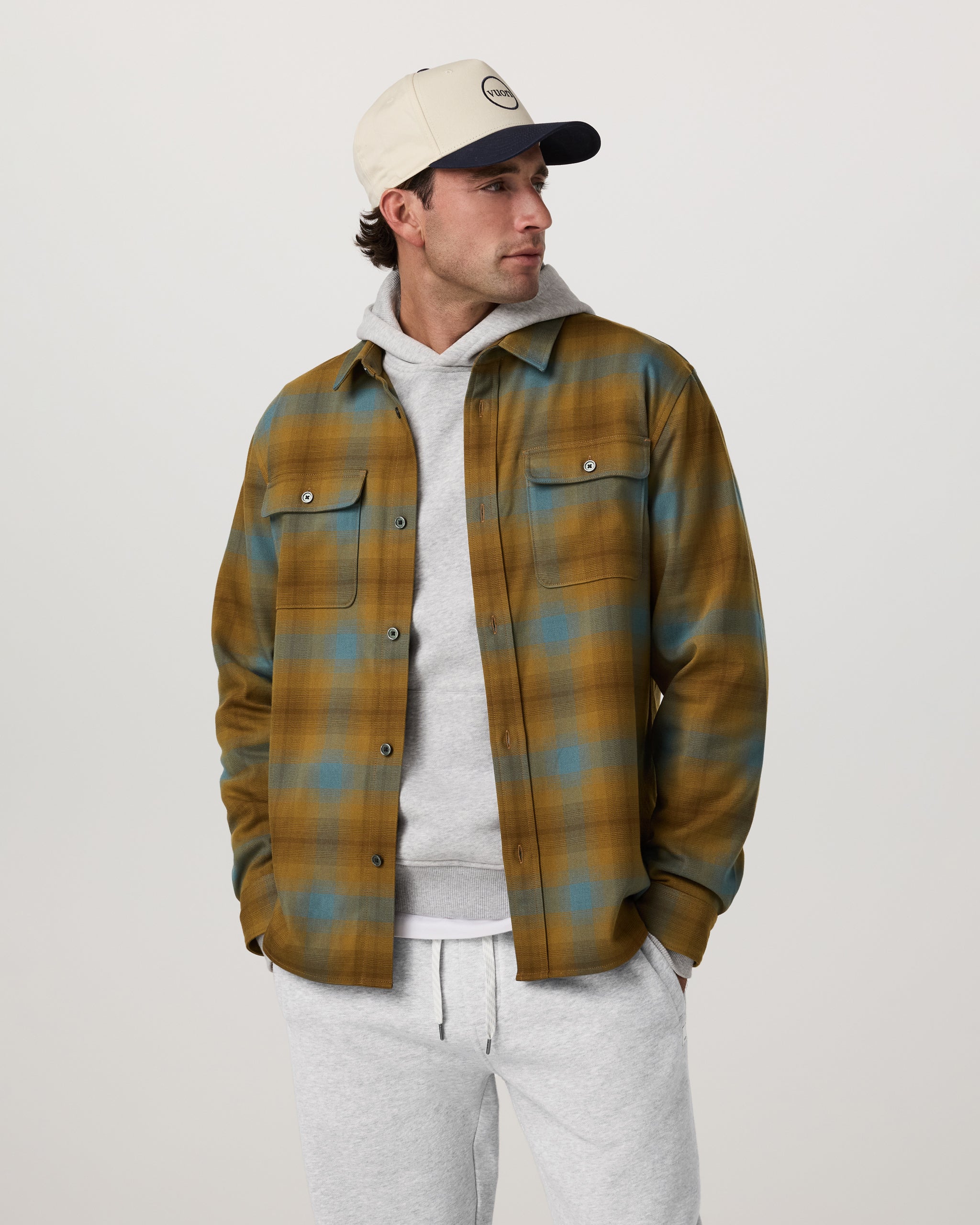 Long Sleeve Flannel Button Down Shirt