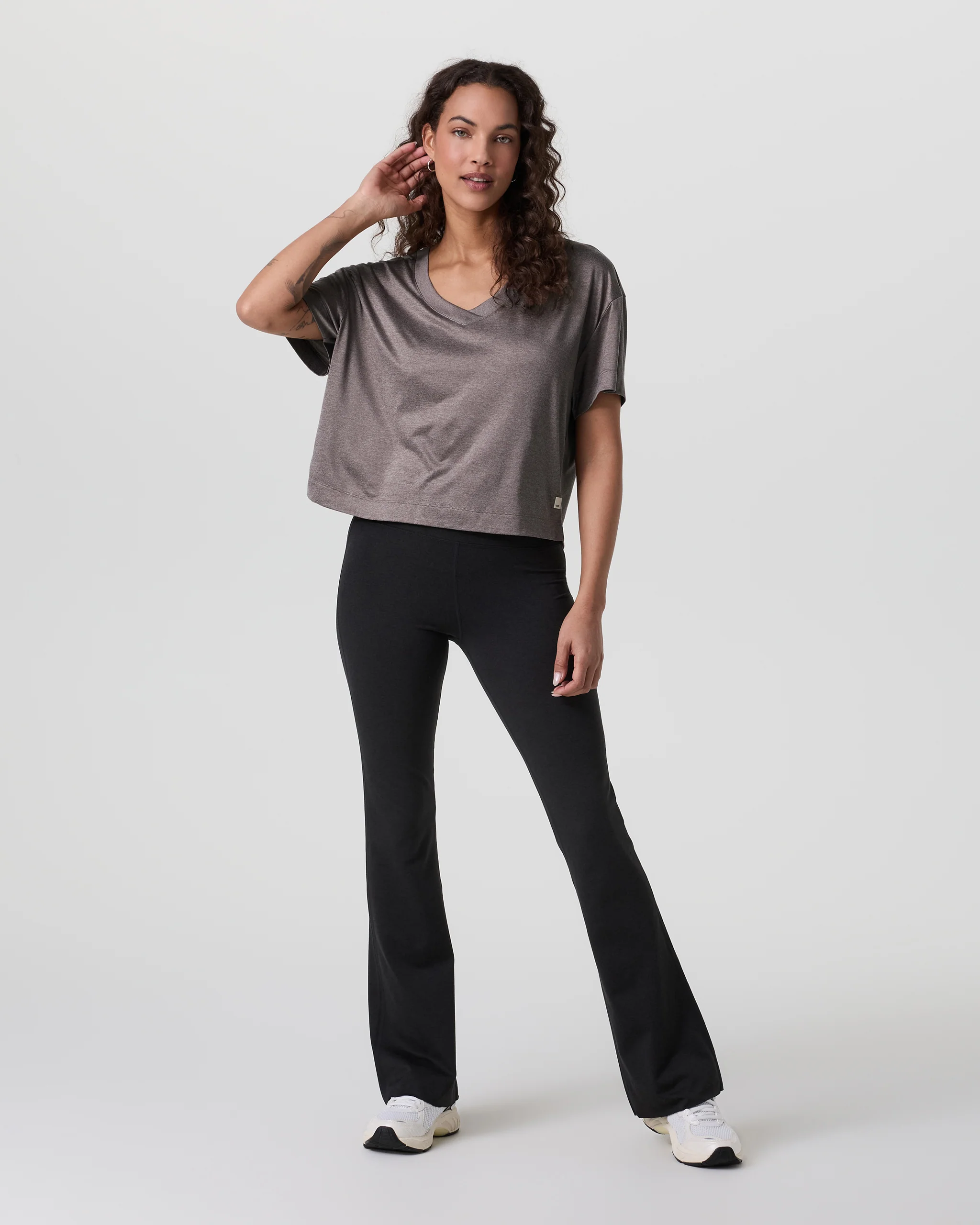 Short Sleeve Energy V-Neck Tee