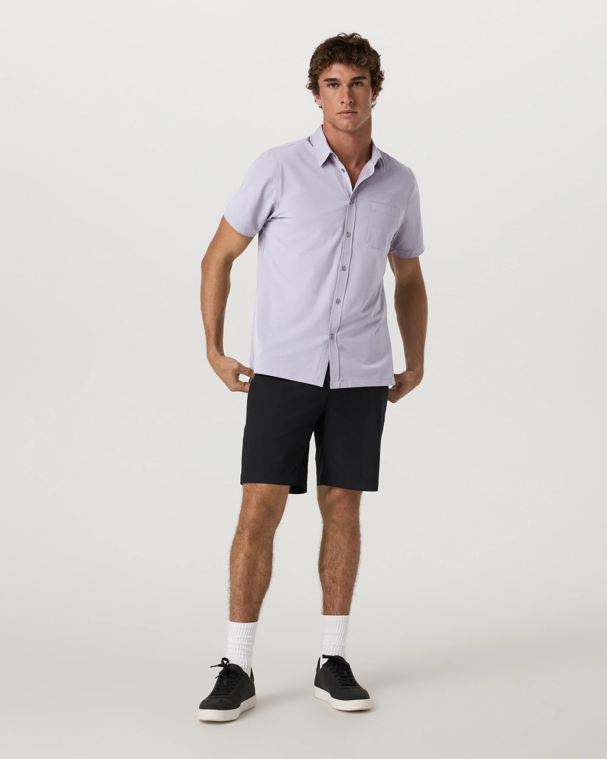 Short Sleeve Bridge Button Down