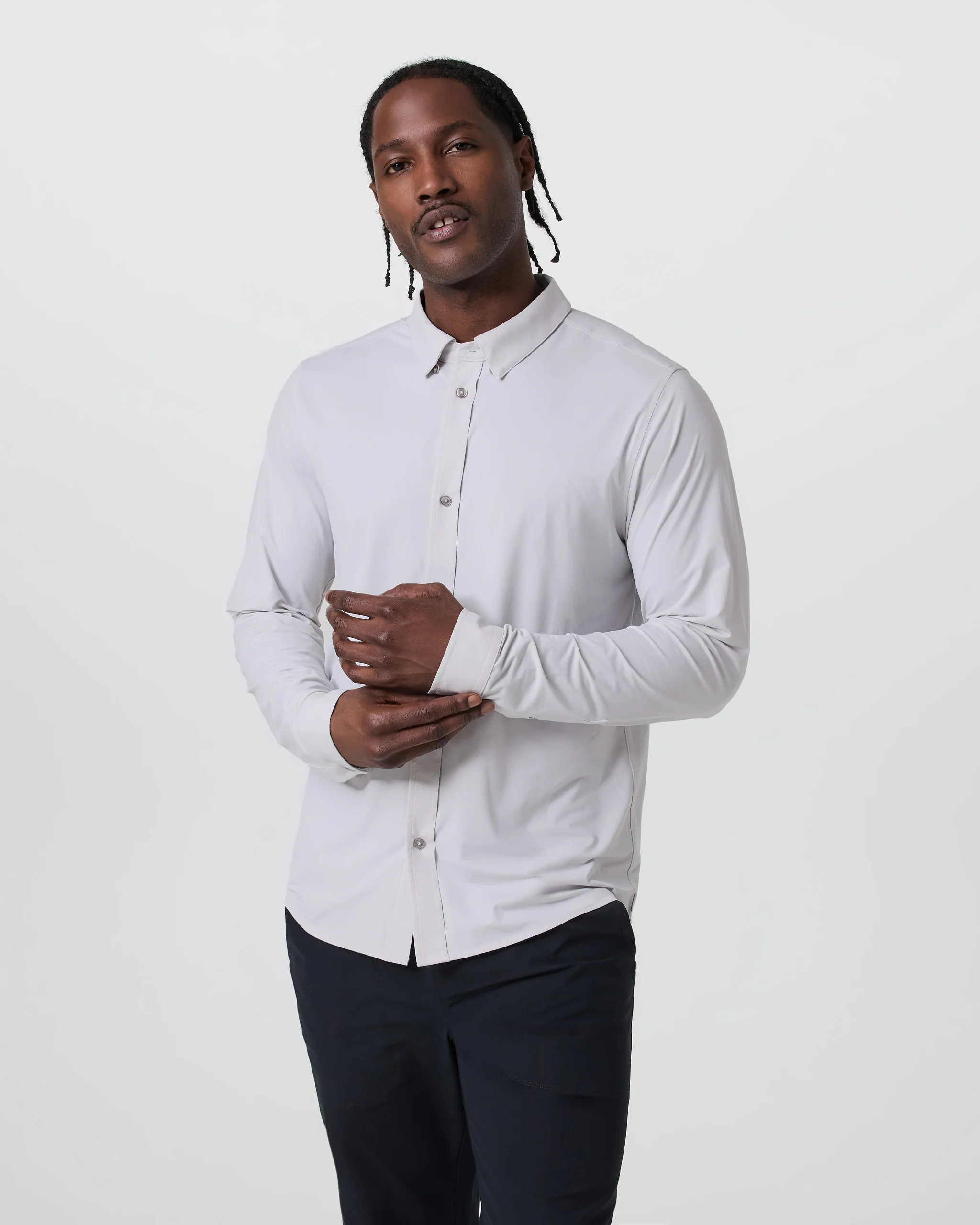 Long Sleeve TravelLite Button Down