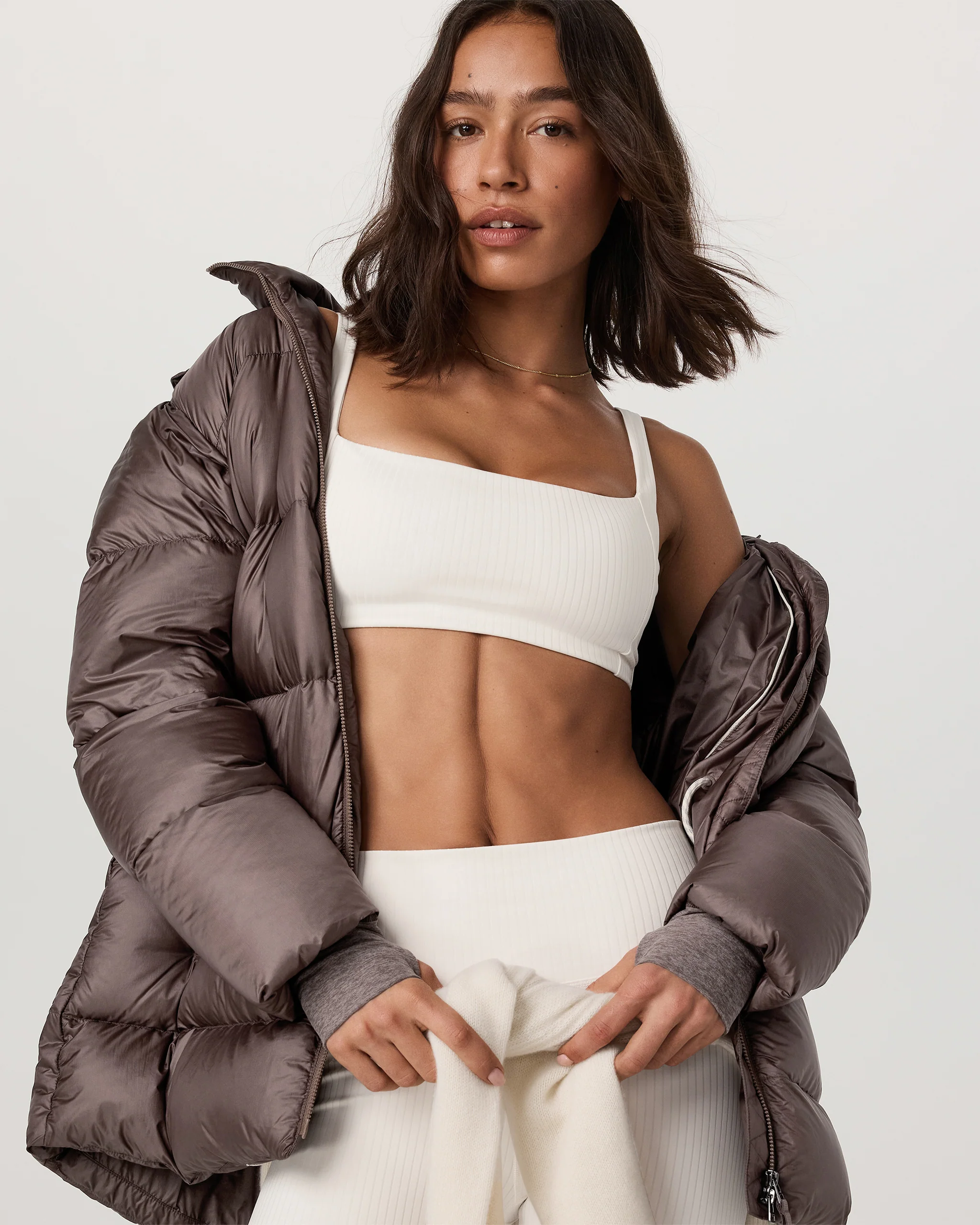 Women's Coordinate Long Down Jacket