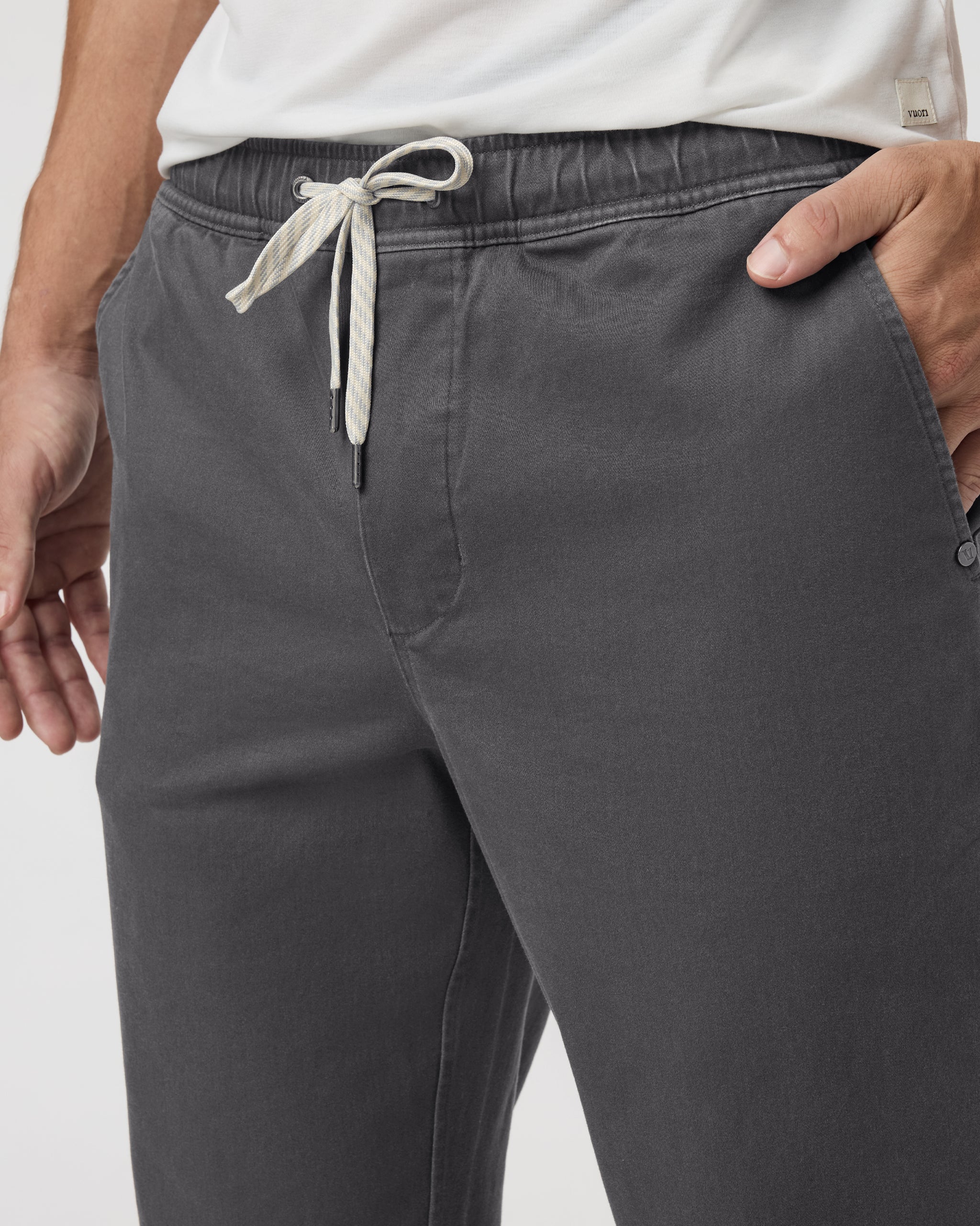 Fletcher Elastic Waist Pant Athletic Slim Fit 30"