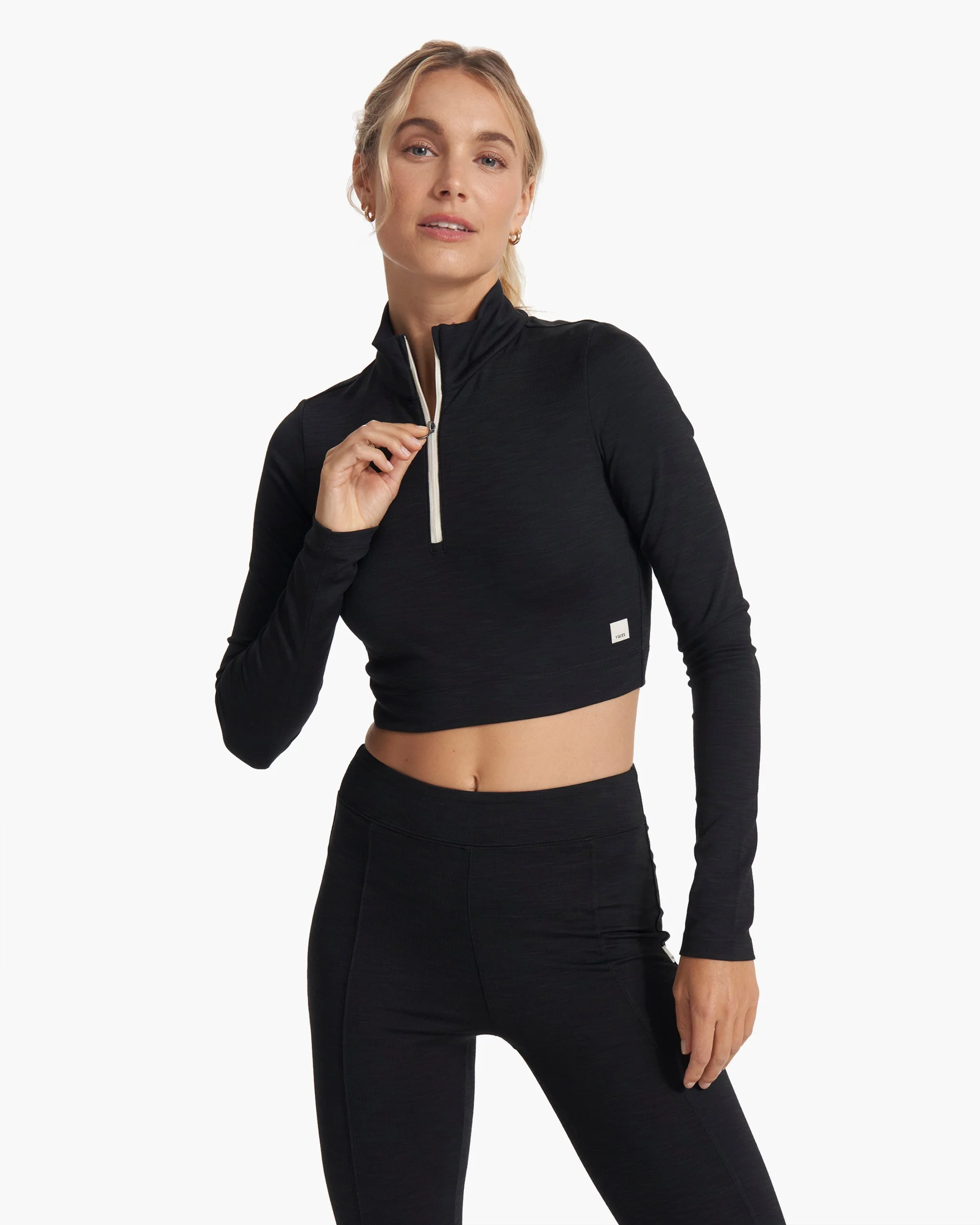 Lux Rib Half Zip
