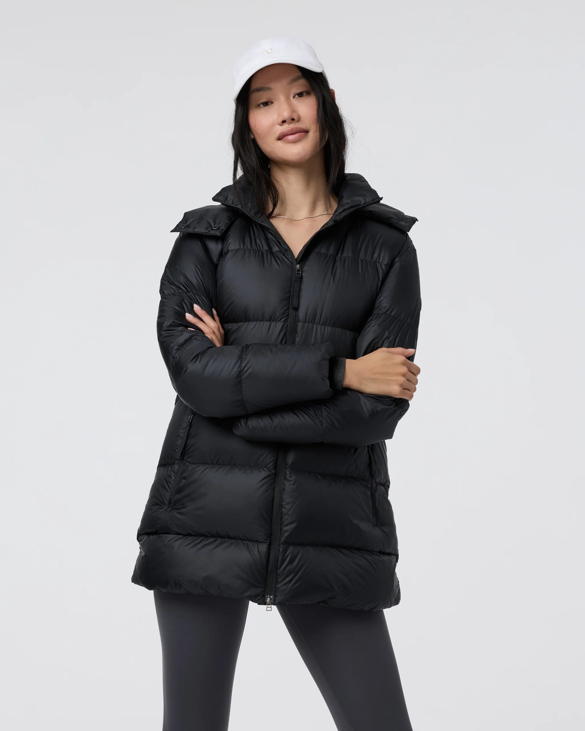 Women's Coordinate Long Down Jacket