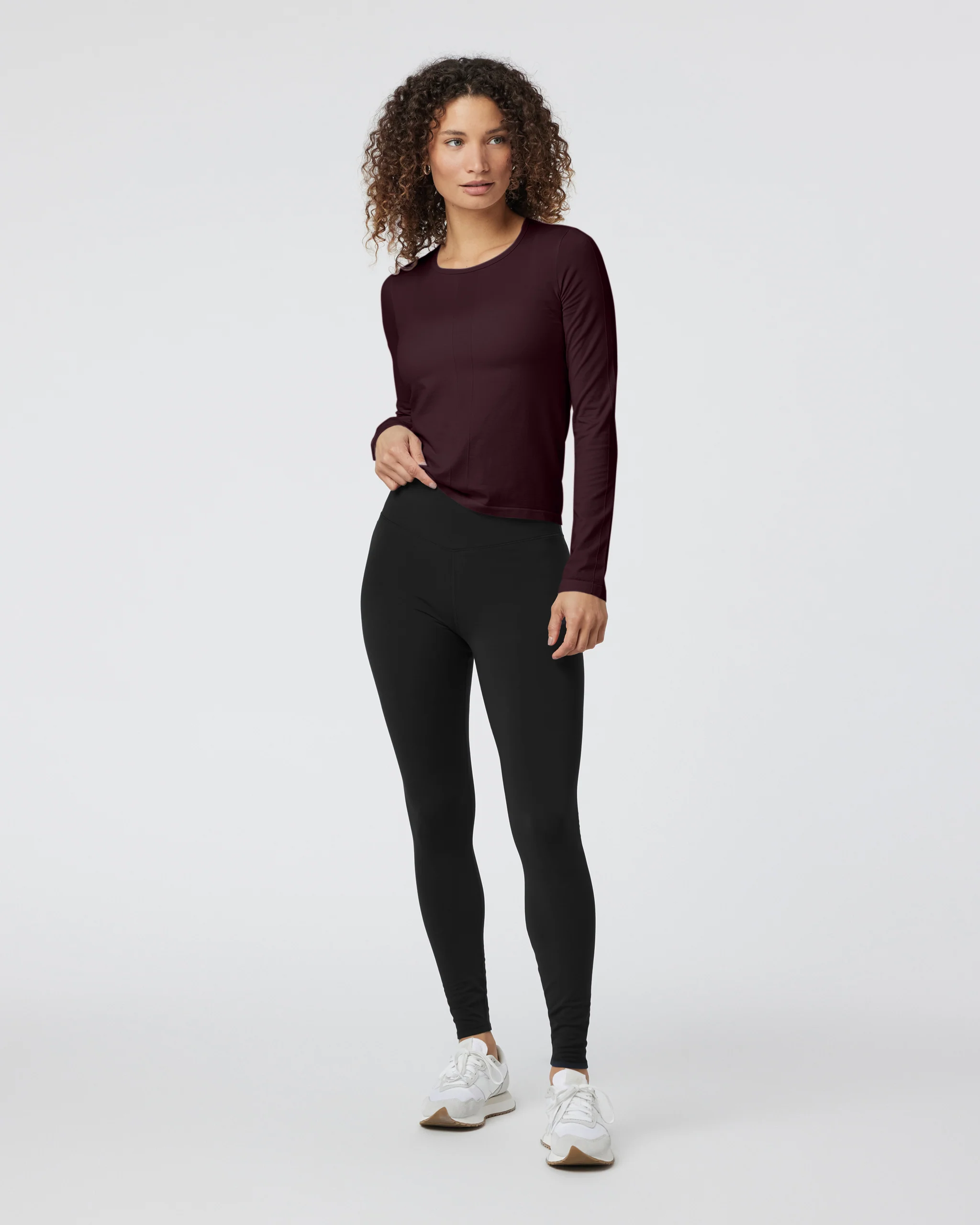 Long Sleeve Apres Sport Seamless Top