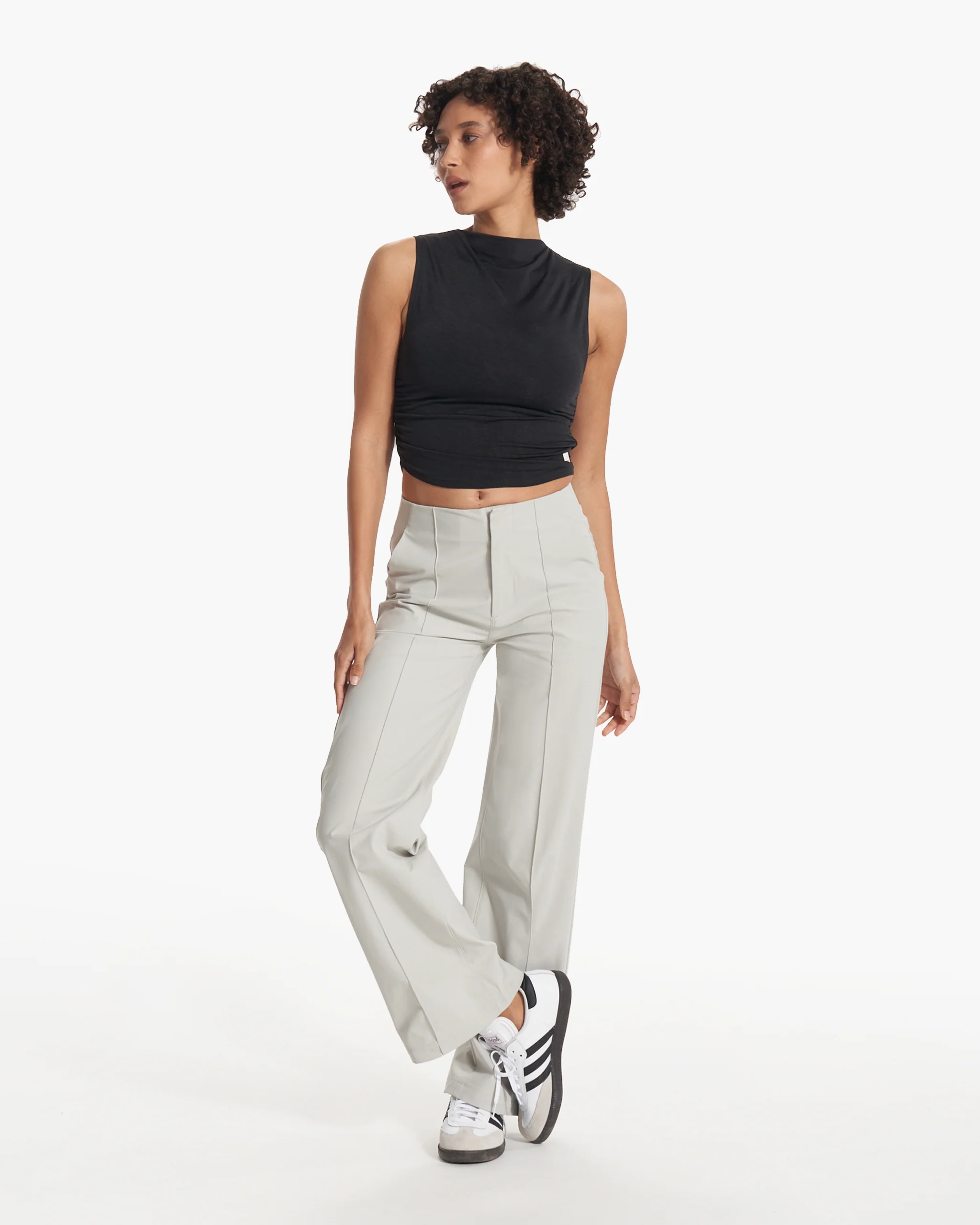Womens Meta Wideleg Pant