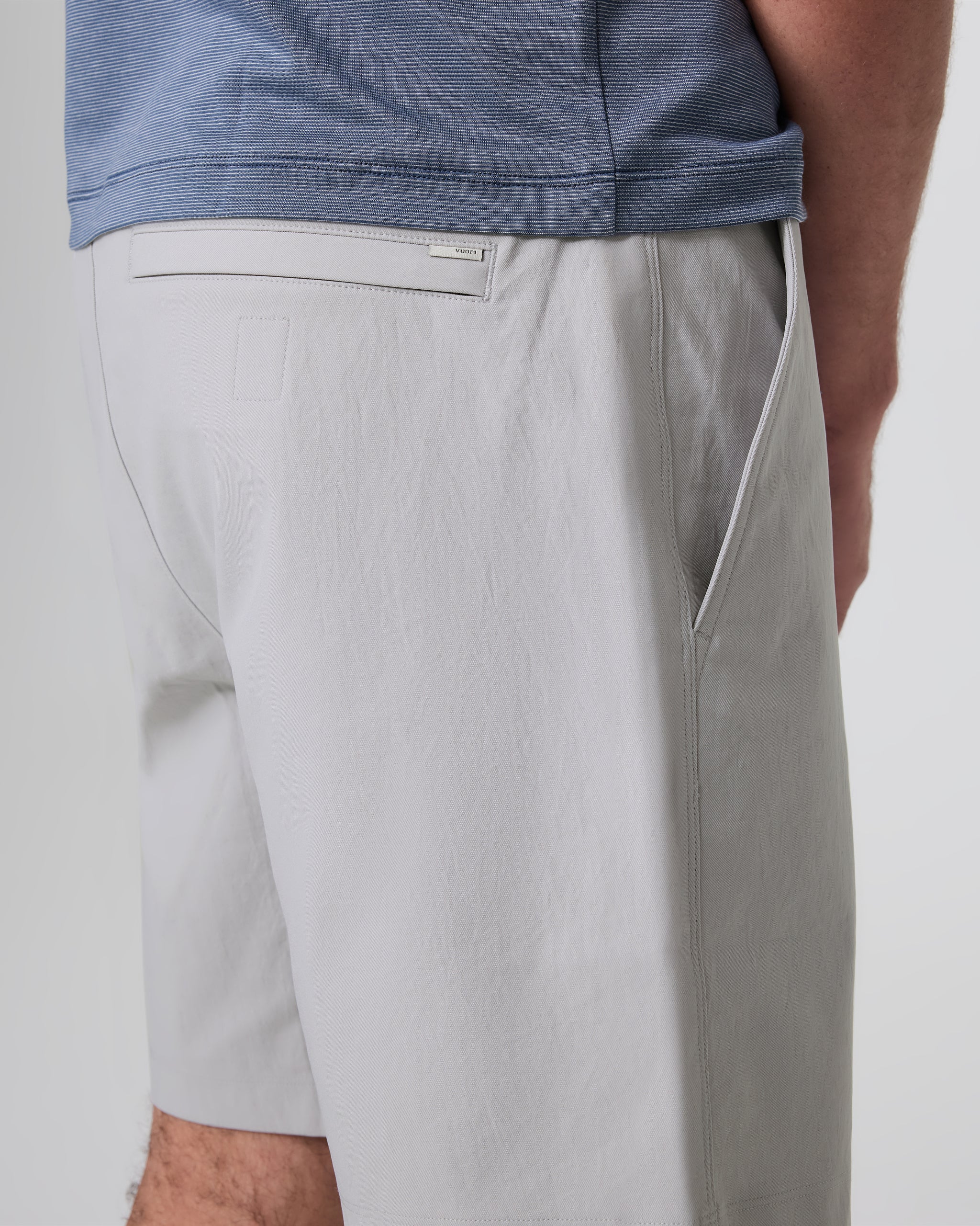 Cascade Crinkle Elastic Waist Short 8