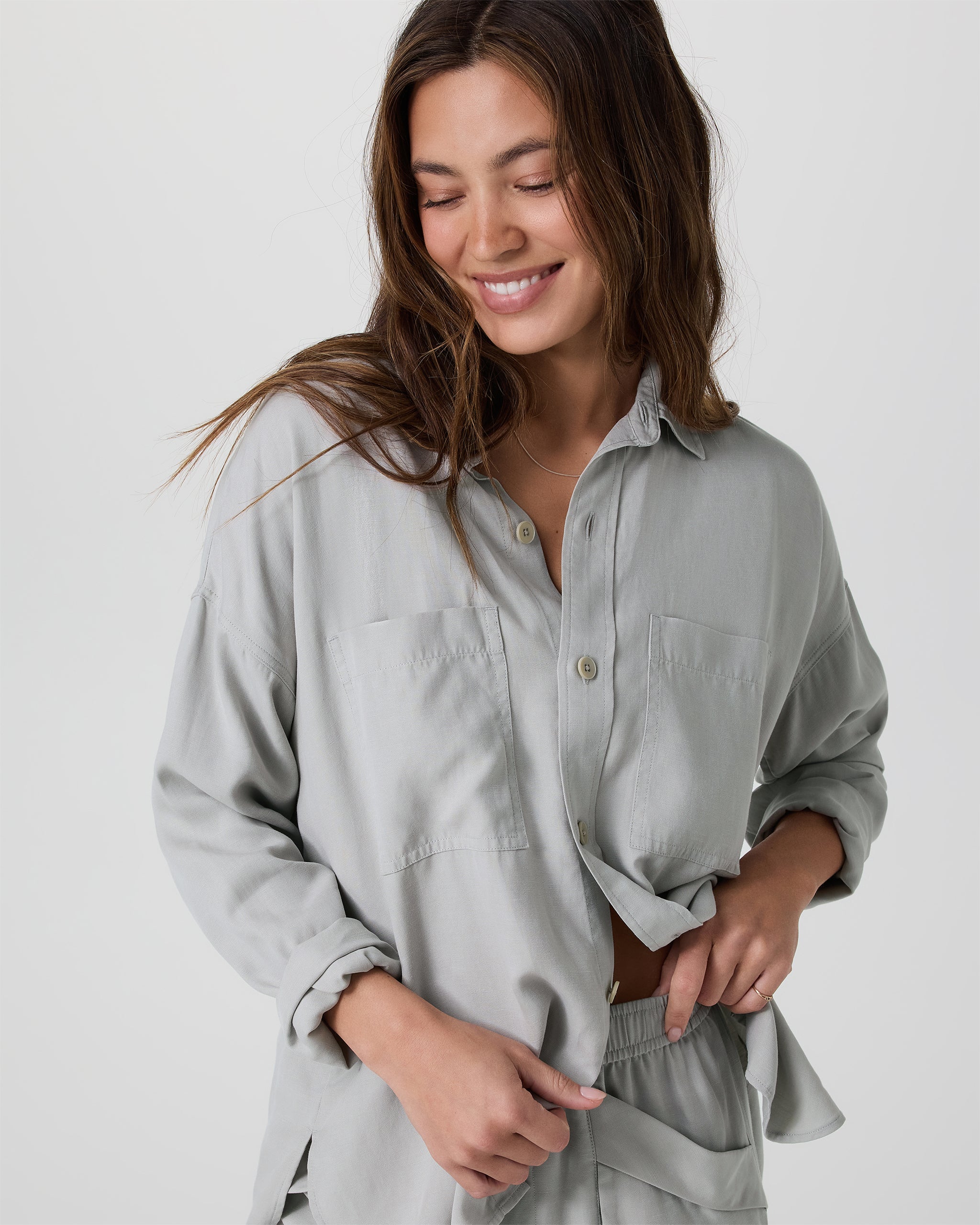 Trestles Twill Button Up
