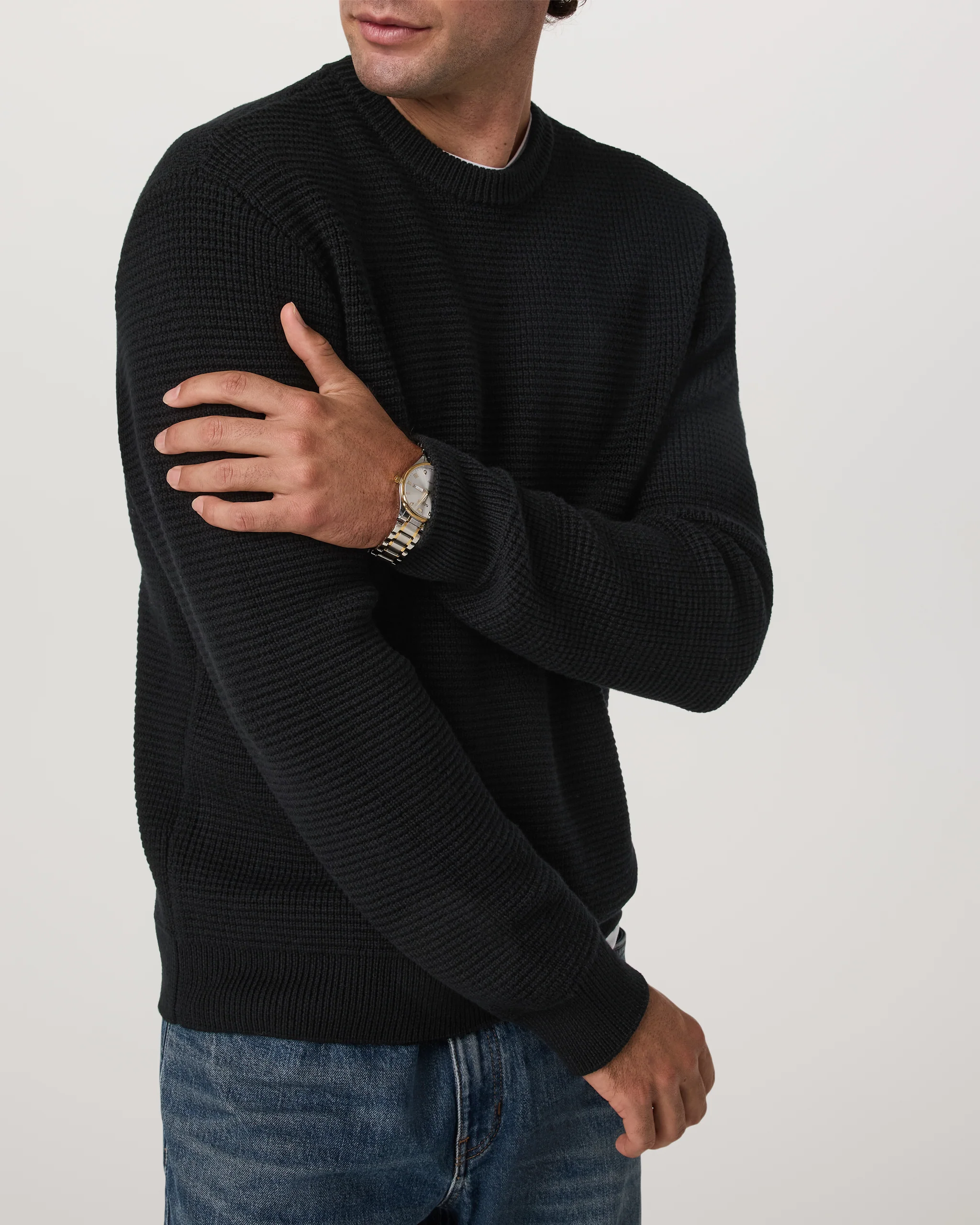 Denver Waffle Crew Sweater