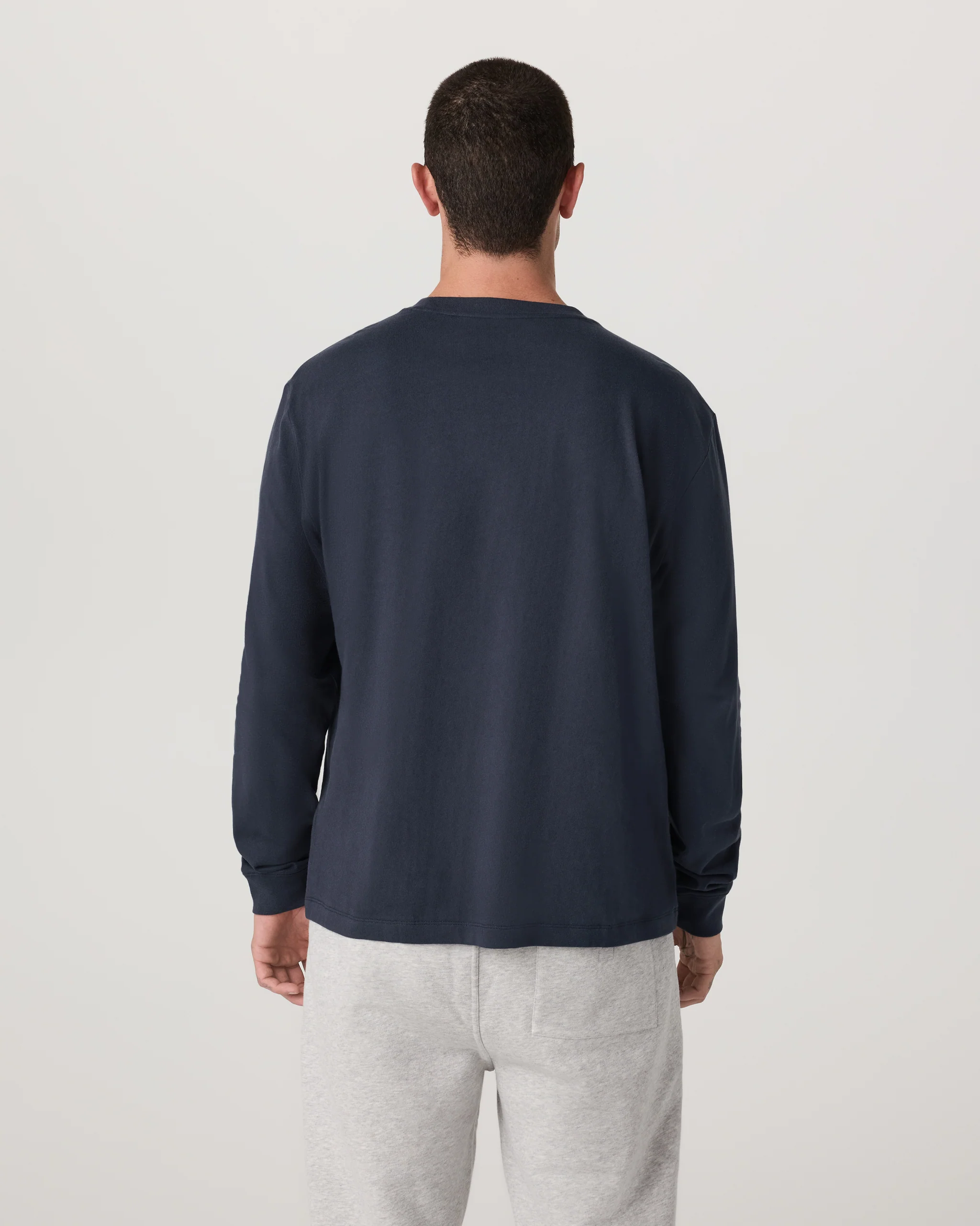 Long Sleeve Vuori Heavyweight Cotton Tee - Relaxed Fit